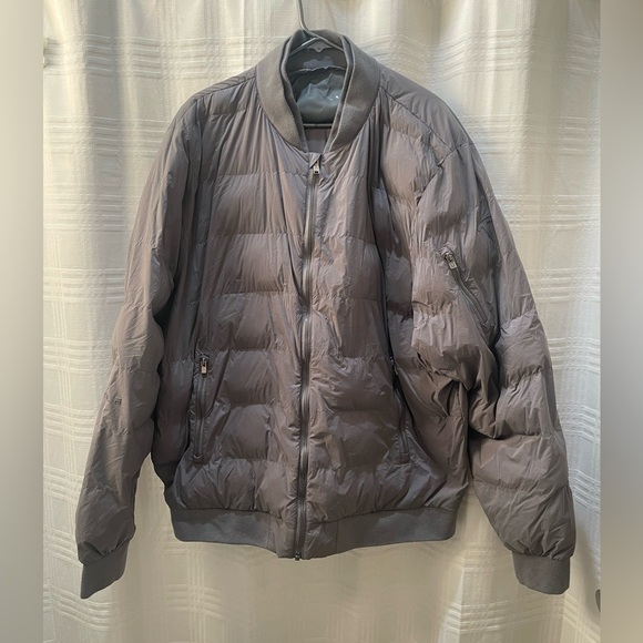 TESLA gray puffer jacket - Picture 1 of 13